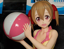 【2014夏合同展示会】ウェーブ「BEACH QUEENS PREMIUM ソードアート・オンライン 綾野 珪子」 新作フィギュア彩色サンプル画像レビュー