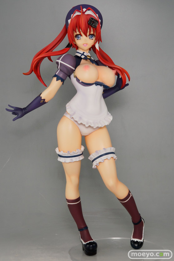 回天堂 百花繚乱サムライブライド 柳生十兵衛 メイドver. フィギュア 画像 レビュー パンツ キャストオフ おっぱい 25