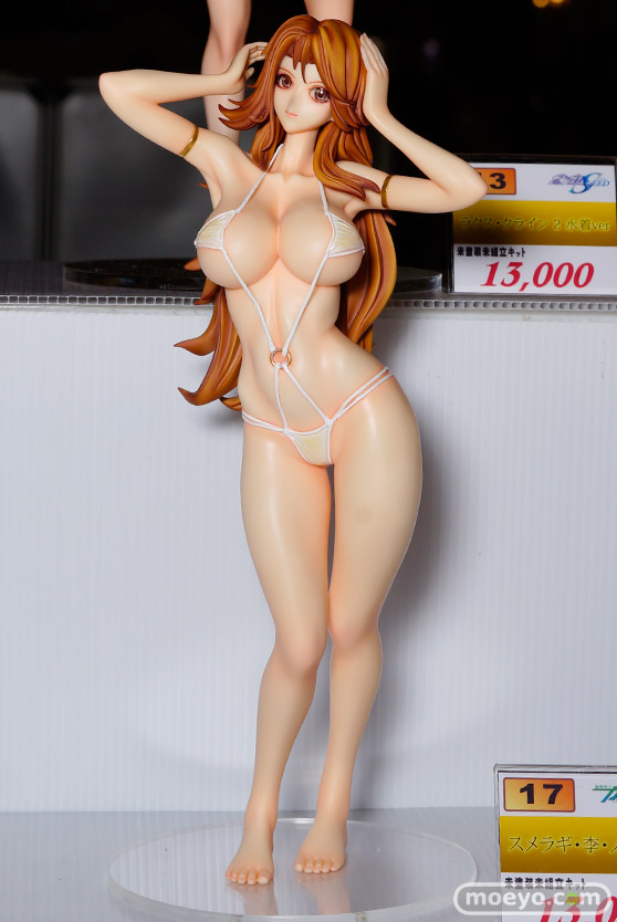 キャラホビ2014 画像 フィギュア ガレキ ガンダム 水着 レビュー MERSA 01