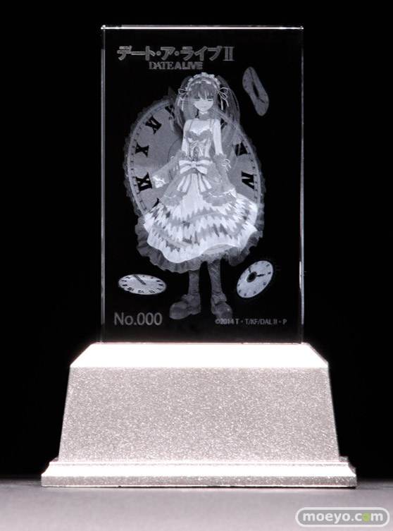 デート・ア・ライブⅡ　狂三　プレミアムクリスタル（シリアルナンバー入り） 画像　レビュー　ＬＥＸＡＣＴ　01