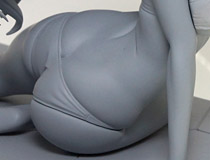 【WF2014夏】あざといポーズで立体化！コトブキヤ「4-Leaves シュヴァルツェスマーケン リィズ（仮）」 新作フィギュア無彩色サンプル画像レビュー