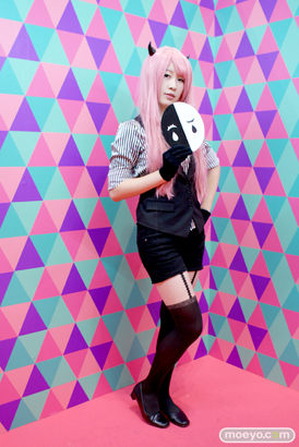 キャラホビ2014　コスプレ　イベント　コンパニオン　画像　写真　レポート　亜久津りるさん(巡音ルカ)