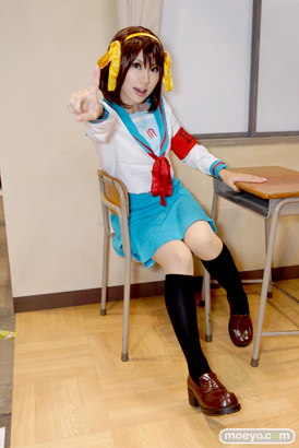 キャラホビ2014　コスプレ　イベント　コンパニオン　画像　写真　レポート　染谷うめさん(涼宮ハルヒ)