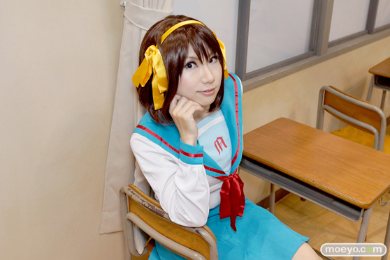 キャラホビ2014　コスプレ　イベント　コンパニオン　画像　写真　レポート　染谷うめさん(涼宮ハルヒ)