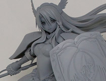 【WF2014夏】コトブキヤ「シャイニング・ブレイド　ローゼリンデ・フレイア」 新作フィギュア無彩色サンプル画像レビュー
