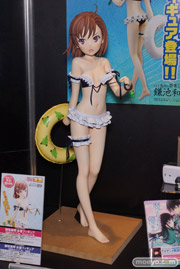 キャラホビ2014 グリフォンエンタープライズ　電撃　御坂美琴 水着フィギュア　全高約65センチVer.　画像　フィギュア　レビュー　02