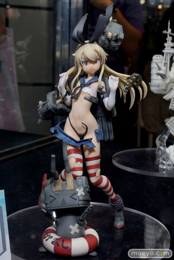 東京ゲームショウ2014 画像　フィギュア　レビュー　キューズQ　艦隊これくしょん -艦これ- 島風 中破Ver.　ヒモパン　01