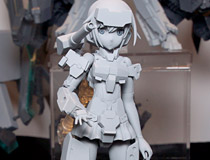 【第54回ホビーショー】デザインは島田フミカネ氏！コトブキヤ「FAG（フレームアームズ・ガール） 轟雷」 新作プラモデル無彩色サンプル画像レビュー