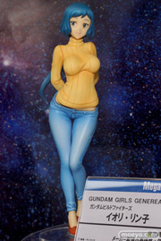 2014 第54回 全日本模型ホビーショー 画像　サンプル　レビュー　フィギュア　メガハウス　GANDUM GIRLS GENEREATION ガンダムビルドファイターズ イオリ・リン子 巨乳　03