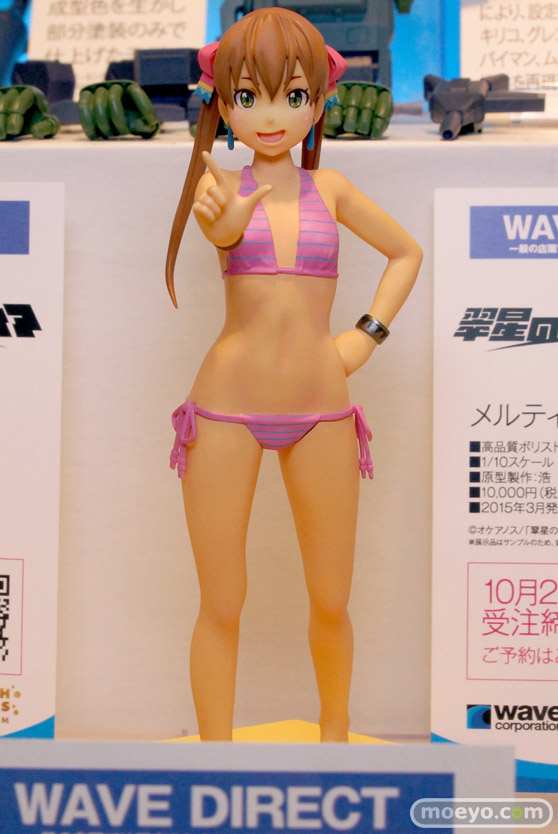 ウェーブ BEACH QUEENS PREMIUM 翠星のガルガンティア メルティ 画像 フィギュア サンプル レビュー 01