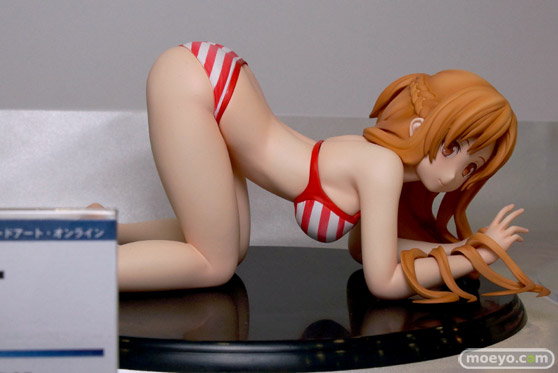 電撃文庫 秋の祭典2014 　画像　サンプル　レビュー　フィギュア　ソードアート・オンライン アスナ-水着ver.- 尻　突き出し　四つん這い　01