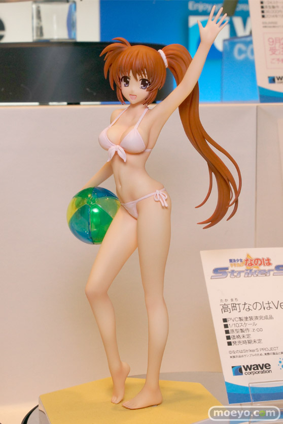 2014 第54回 全日本模型ホビーショー　画像　フィギュア　サンプル　レビュー　ウェーブ　BEACH QUEENS 魔法少女リリカルなのはStrikerS 高町なのは Ver.2　01