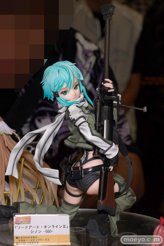 ＫＡＤＯＫＡＷＡ　アスキー・メディアワークス　ソードアート・オンラインⅡシノン -GGO-　画像　サンプル　レビュー　フィギュア　電撃文庫 秋の祭典2014　01