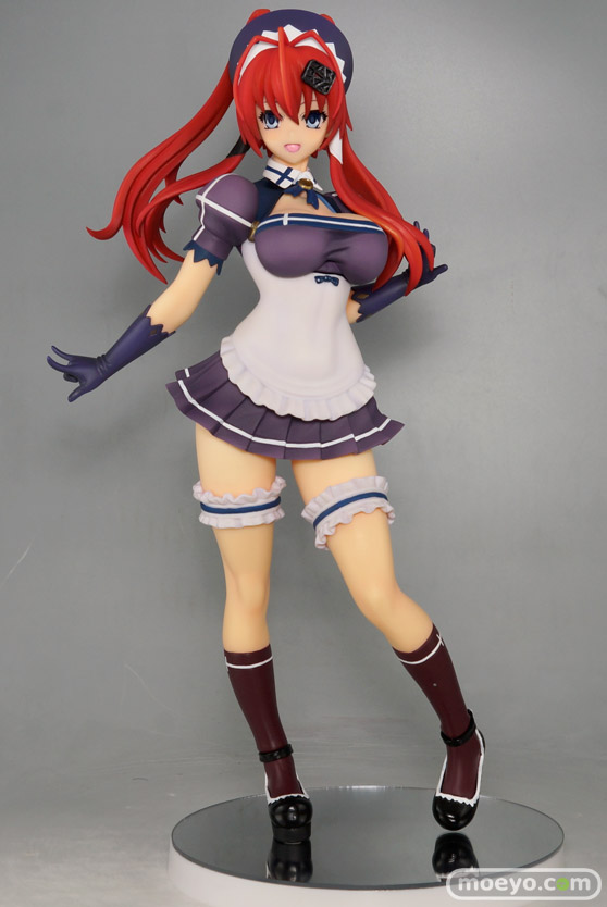 回天堂　画像　サンプル　レビュー　フィギュア　百花繚乱サムライブライド 柳生十兵衛 メイドver.　キャストオフ　おっぱい　PVC　パンツ　01