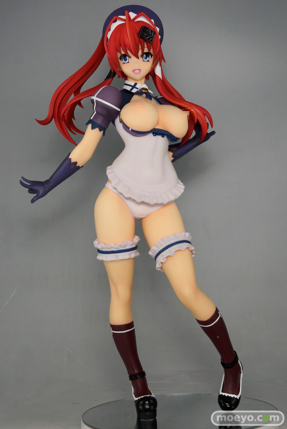 回天堂　画像　サンプル　レビュー　フィギュア　百花繚乱サムライブライド 柳生十兵衛 メイドver.　キャストオフ　おっぱい　PVC　パンツ　15