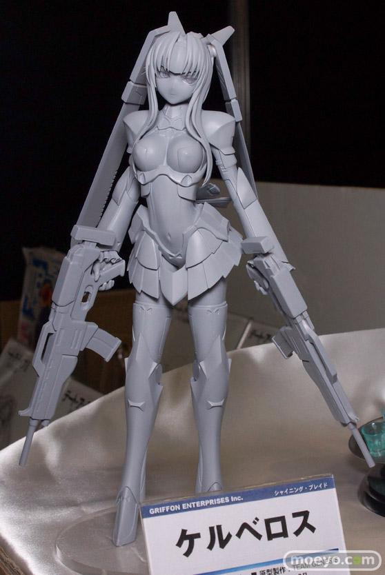 電撃文庫 秋の祭典2014　画像　フィギュア　サンプル　レビュー　グリフォンエンタープライズ　シャイニング・ブレイド　ケルベロス　01