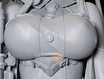 【HR12】ボークス「絶対領域 キャラグミン 1/4スケール 戦場のヴァルキュリア セルベリア・ブレス」 新作フィギュア無彩色サンプル画像レビュー