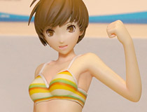 【第54回ホビーショー】ウェーブ「BEACH QUEENS ペルソナ4 ザ・ゴールデン 里中千枝」 新作フィギュア彩色サンプル画像レビュー
