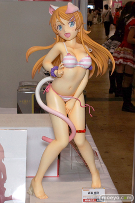 俺の妹がこんなに可愛いわけがない。 高坂桐乃 -ネコミミ水着ver.- やわらかバスト版 1/2.5　グリフォンエンタープライズ　フィギュア　画像　サンプル　レビュー　水着　05