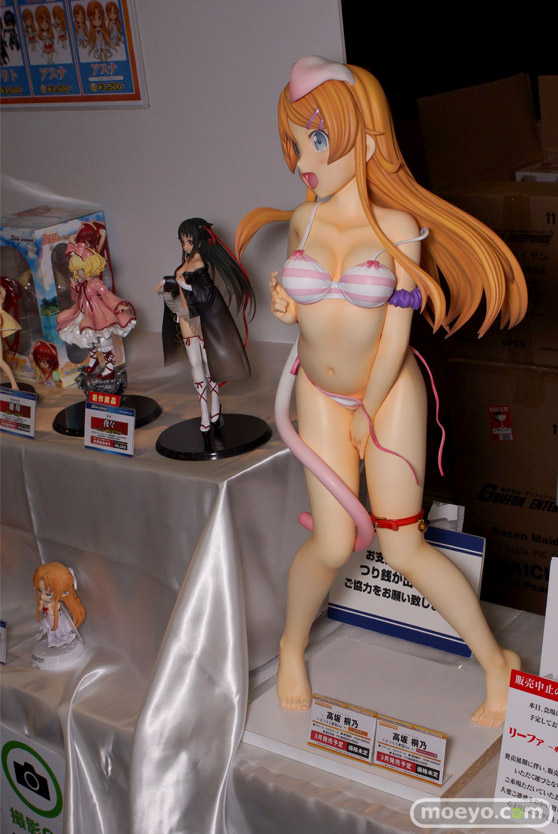 俺の妹がこんなに可愛いわけがない。 高坂桐乃 -ネコミミ水着ver.- やわらかバスト版 1/2.5　グリフォンエンタープライズ　フィギュア　画像　サンプル　レビュー　水着　10