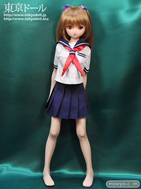 ポップメイト ナナ セーラー服バージョン 東京ドール 画像 フィギュア サンプル レビュー シームレス DD 01