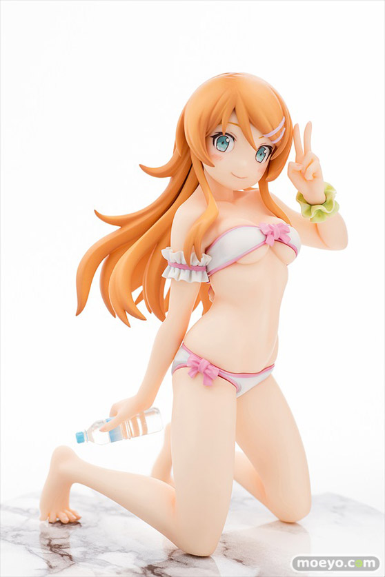 俺の妹がこんなに可愛いわけがない。 高坂桐乃 MIZUGIバージョン　オルカトイズ　画像　フィギュア　サンプル　レビュー　ハミ乳　内嶋靖浩　essence.　01