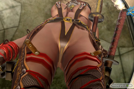 お姉チャンバラZ2 ~カオス~ PS4 プレイステーション4 エロコス バナナ&ストロベリー きわどい水着 画像 股間にバナナ 23