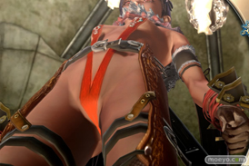 お姉チャンバラZ2 ~カオス~ PS4 プレイステーション4 エロコス バナナ&ストロベリー きわどい水着 画像 股間にバナナ 25