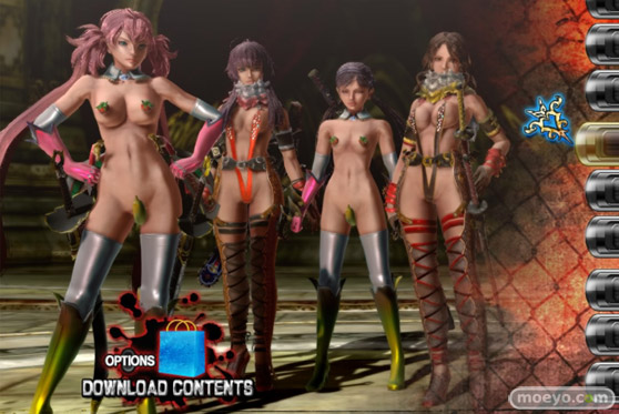 お姉チャンバラZ2 ~カオス~ PS4 プレイステーション4 エロコス バナナ&ストロベリー きわどい水着 画像 股間にバナナ 27