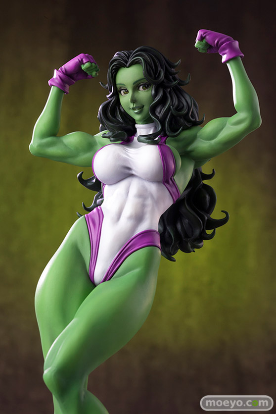 MARVEL美少女 MARVEL UNIVERSE シーハルク　コトブキヤ　フィギュア　サンプル　レビュー　画像　13