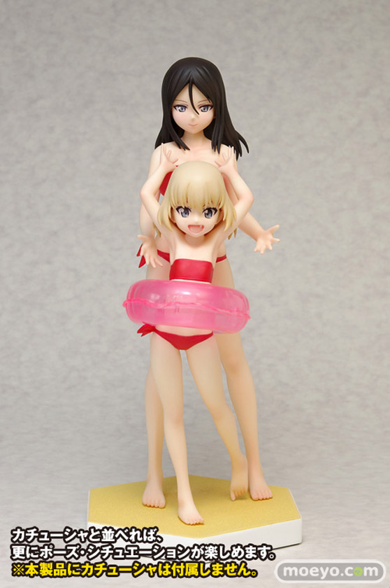 BEACH QUEENS PREMIUM ガールズ&パンツァー ノンナ ウェーブ　画像　サンプル　レビュー　フィギュア　水着　09