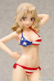 BEACH QUEENS PREMIUM ガールズ&パンツァー ケイ ウェーブ　画像　サンプル　レビュー　フィギュア　水着　04