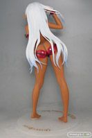 クイーンズブレイチE美しき闘士たち アレイン EXカラーVer.　オーキッドシード　画像　製品版　レビュー　フィギュア　褐色　全裸　葉っぱ水着　キャストオフ　エロ　アダルト　05