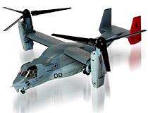 「MV-22B オスプレイアメリカ海兵隊普天間基地」「陸上自衛隊 CH47J チヌーク」を1/72スケール・ダイキャスト製完成品模型で発売！