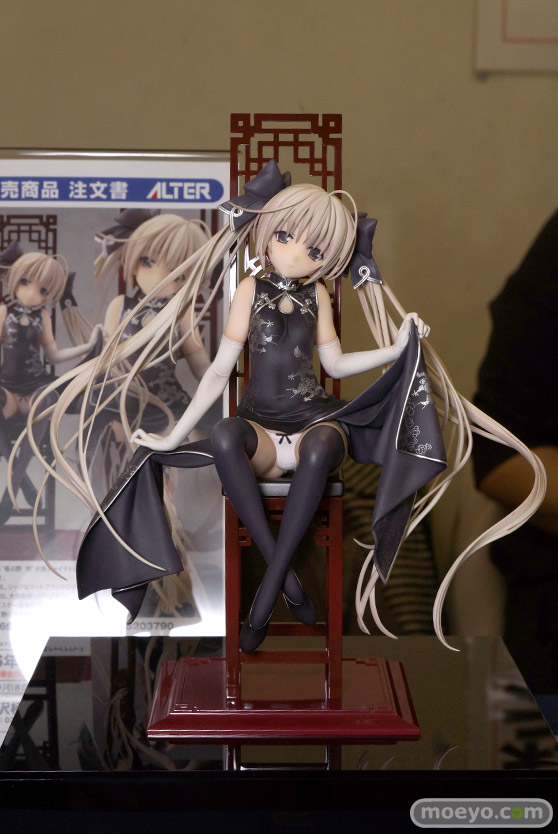 ヨスガノソラ 春日野穹 黒チャイナドレスVer. （宮沢模型流通限定品） アルター 画像　サンプル　レビュー　フィギュア　パンツ　まるだし　01
