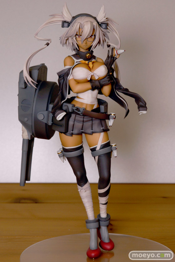 艦隊これくしょん -艦これ- 武蔵 改 軽兵装Ver. 重兵装 画像 サンプル レビュー フィギュア 01