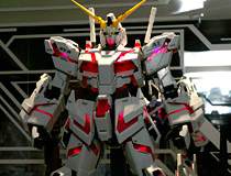 【ガンプラEXPO2014】別売りのLEDユニットで発光も可能！「FA拡張ユニット」も！「PG RX-0 ユニコーンガンダム」 新作プラモデル彩色サンプル画像レビュー