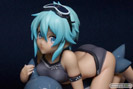 ソードアート・オンラインII 水着シノン キャラアニ　画像　サンプル　レビュー　フィギュア　お尻　四つん這い　バック　05