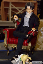 リアルアクションヒーローズ No.697 RAH 進撃の巨人 リヴァイ(スーツVer.)　メディコム・トイ　画像　サンプル　レビュー　アクション　フィギュア　04