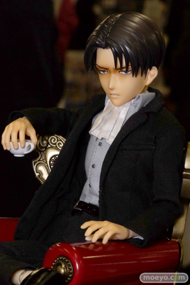 リアルアクションヒーローズ No.697 RAH 進撃の巨人 リヴァイ(スーツVer.)　メディコム・トイ　画像　サンプル　レビュー　アクション　フィギュア　05