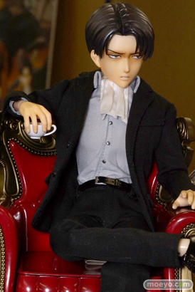 リアルアクションヒーローズ No.697 RAH 進撃の巨人 リヴァイ(スーツVer.)　メディコム・トイ　画像　サンプル　レビュー　アクション　フィギュア　06