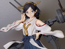 【宮沢展示会34】砲塔、各アームが可動！キューズＱ「艦隊これくしょん -艦これ- 霧島」 新作フィギュア彩色サンプル画像レビュー