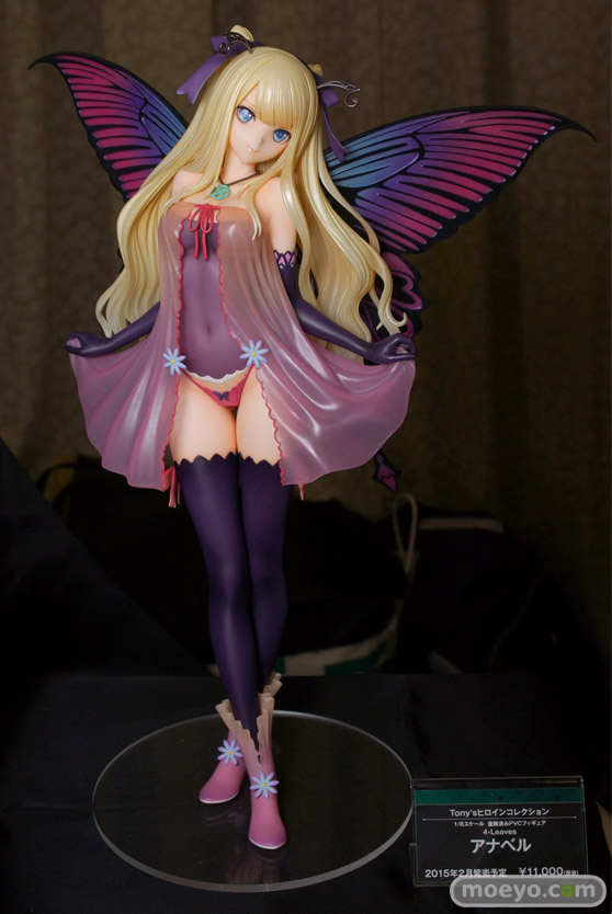 4-Leaves Tony’sヒロインコレクション フェアリー★ガーデン アナベル コトブキヤ 画像 サンプル レビュー フィギュア お尻 切れ込み 股間 食い込み 01
