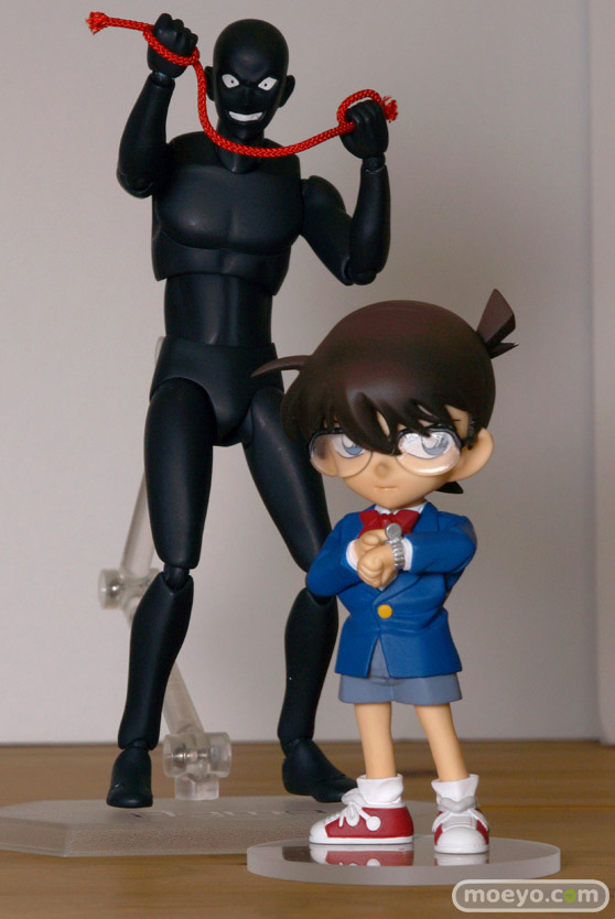 名探偵コナン figFIX 江戸川コナン ＆ figma 犯人　フリーイング　画像　サンプル　レビュー　フィギュア　ネタ要員　01