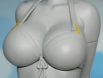 【メガホビ2014秋】メガハウス「ガンダムビルドファイターズ イオリ・リン子 水着 Ver.」 新作フィギュア無彩色原型画像レビュー