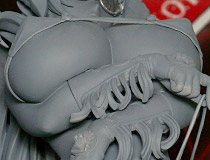 【メガホビ2014秋】オーキッドシード「七つの大罪 魔王黙示録 強欲の章 銃弑（じゅうしい）ウエスタン水着ノ節」 新作フィギュア製作途中原型画像レビュー