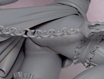 【メガホビ2014秋】アルター「オーディンスフィア ベルベット」 新作フィギュア製作途中原型画像レビュー