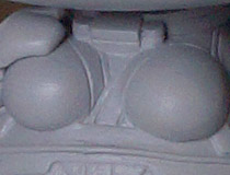 【宮沢展示会34】ファット・カンパニー「ミディッチュ 艦隊これくしょん-艦これ- 陸奥」 新作フィギュア製作途中原型画像レビュー