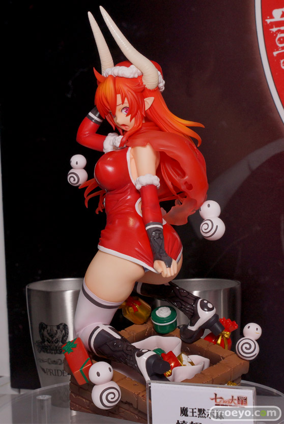 七つの大罪 魔王黙示録 憤怒の章 羞恥サタンクロースノ節 ホビージャパン 画像　サンプル　レビュー　フィギュア　メガホビEXPO2014 Autumn　縞パン 01