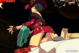 GUILTY GEAR Xrd -SIGN- 画像　イノ　パンツ　パンチラ　黒パン　かんちょー　ファウスト　刺激的絶命拳　アヘ顔　14
